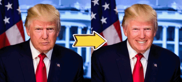 Try This Grinning Smile Filter For Free!