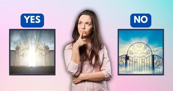 Choose A Gate Of Heaven To Find Out Whether You'll Enter It Or Not