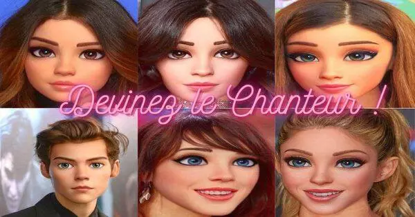 Peux-Tu Deviner Ces Chanteurs Populaires Par Leur Look De Dessin Anim&eacute; ?