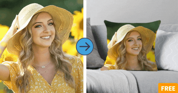 Awesome Pillow Effect - Make Your Own Personalized Pillow Photo Here!