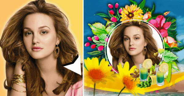 Avatar De Flores Tropicais | Crie Sua Foto De Perfil De Estilo De Praia De Gra&ccedil;a!