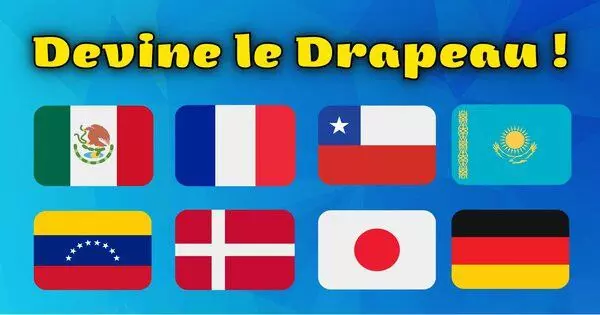 99 % des gens &eacute;chouent au quiz ! Peux-tu deviner les drapeaux ?