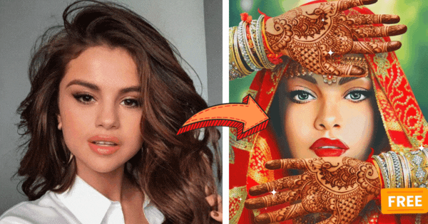 AI Filter | Click To Create Your Stunning And Gorgeous Indian Bride Photo!