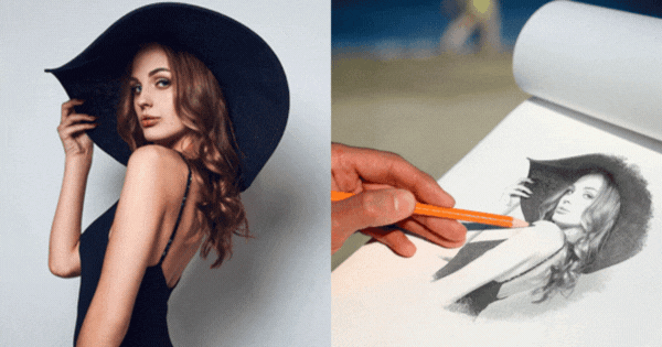 Desenhando Perto Do Mar