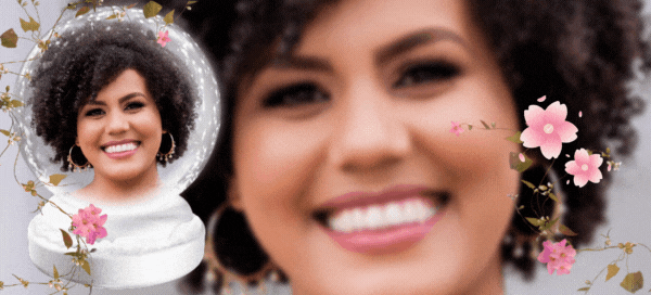 🔮Your Photo In This Snow Globe With Blurred Background Effect