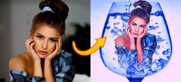 See Yourself In The Crystal Cup