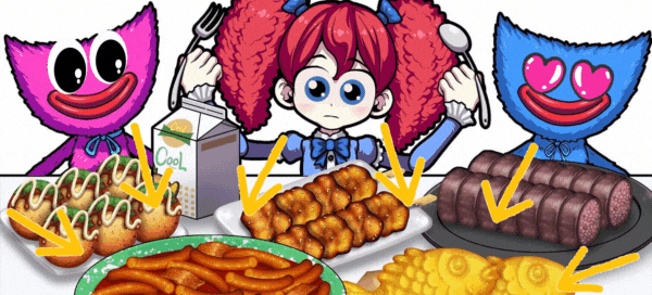 Pick Between These Delicious Foods To See Which Poppy Playtime Villain Is Your Inner Personality