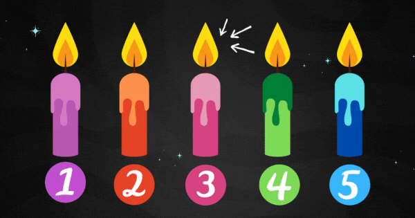 Cada Vela Esconde Uma Mensagem Do Seu Anjo Da Guarda! Sopre Um Para Receber!