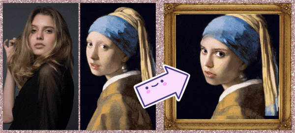 🖌️Become A World Famous Painting | Girl With A Pearl Earring