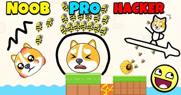 X-Hero Save The Dog: Are You NOOB, PRO, Or HACKER?