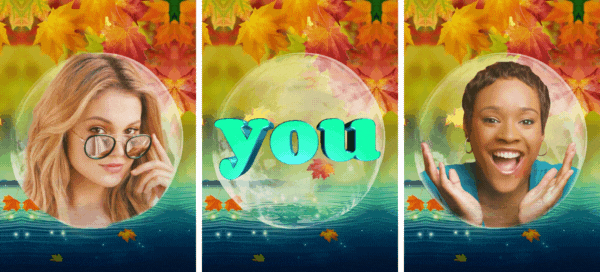 🍂Autumn And You In A Pretty Bubble