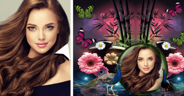 Flower Paradise Frame| Create Your Beautiful Photo For Free