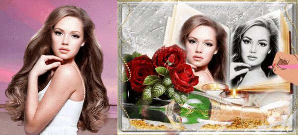 📖Create Your Sketch With Roses