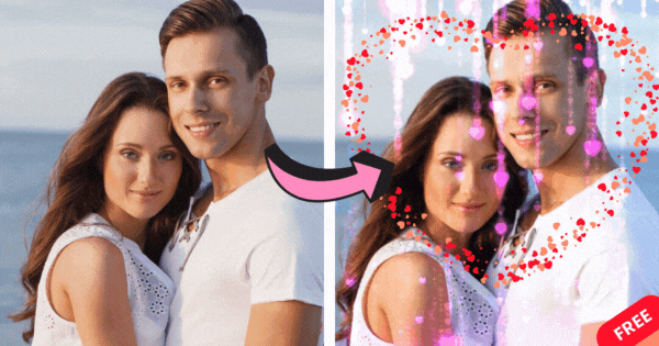 Trending Liefdesfilter - Maak Je Eigen Romantische Koppel Foto's Met E&eacute;n Klik!