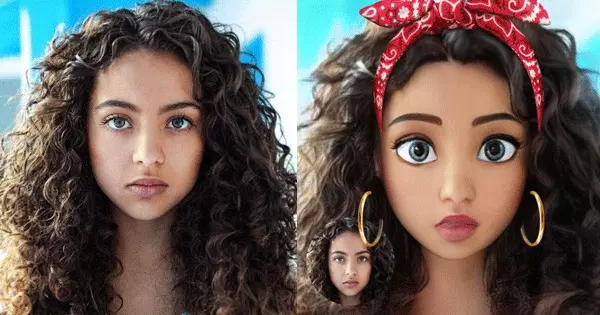 Upload Your Photo And Get A Doll Face Filter