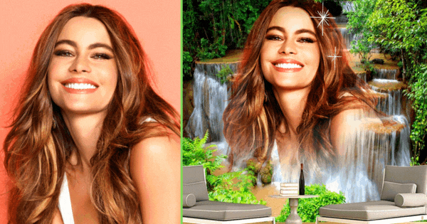 3D Waterfall Wallpaper Photo Effect | Create Yours For Free!