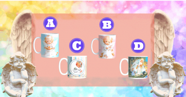 Selecione Uma Caneca Com Estampa De Anjo Para Ler Uma Mensagem Sagrada Do Seu Anjo Da Guarda!
