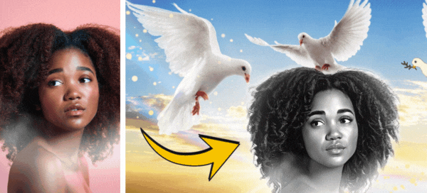 🕊️Fly High With Peaceful Doves And Your Pencil Drawing