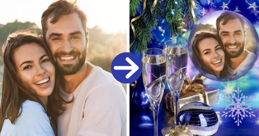 &iexcl;Feliz A&ntilde;o Nuevo! &iexcl;Sube Tu Foto Con Este Incre&iacute;ble Marco De Foto De 2023!