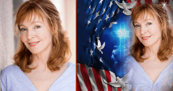 Share Your Faith In The Blessed America Flag Frame!