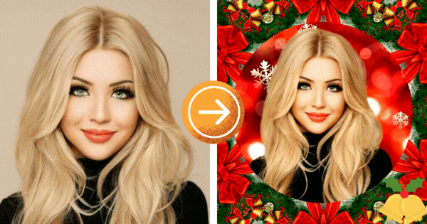 Kar&aacute;csonyi Koszor&uacute; Effekt - K&eacute;sz&iacute;tsd El 2023-as Kar&aacute;csonyi K&eacute;pedet Pillanatok Alatt!