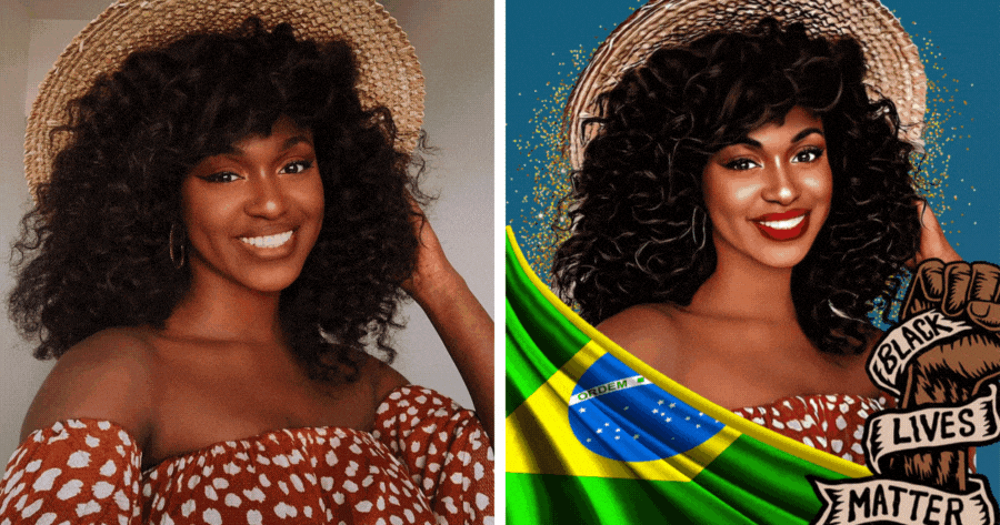 Black Awareness Day In Brazil 🤎 Special Photo Frame To Support Your People!