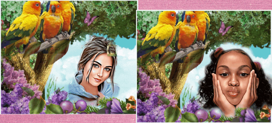 ✨Cartoon Face Filter | Create Your Awesome Portrait In The Jungle