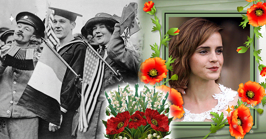 Poppies Art Frame For You | In Honor Of Armistice Day