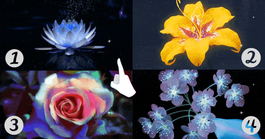 Tap A Magic Flower To See When Your New Love Relationship Will Begin!