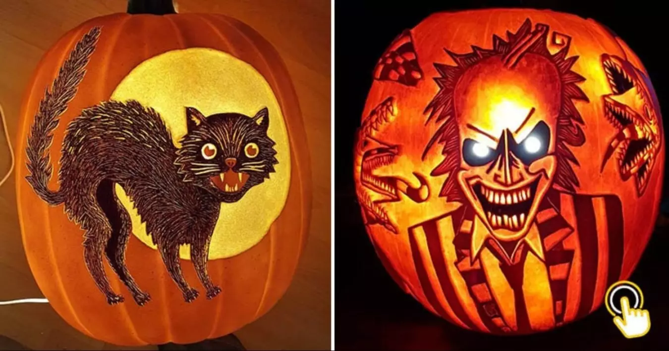 This Artist Is Carving The Pumpkins Like A Pro For Halloween!