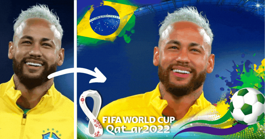 Brazil Group| 2022 FIFA World Cup Photo Frame ⚽️ GO BRAZIL!