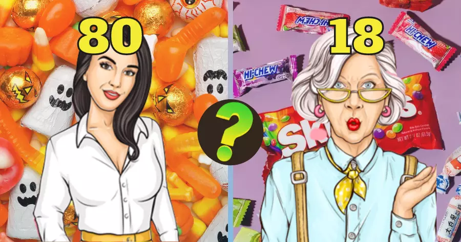 Escolha Seus Doces Favoritos De Halloween E Descubra Sua Verdadeira Idade