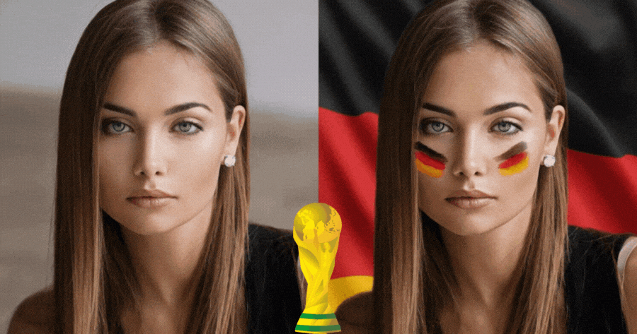 Фоторамки Кубка мира | Создайте свою фотографию поддержки Германии