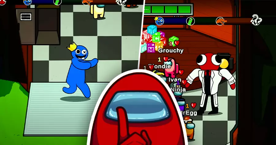 Which Rainbow Friends Monster In Among Us Are You?