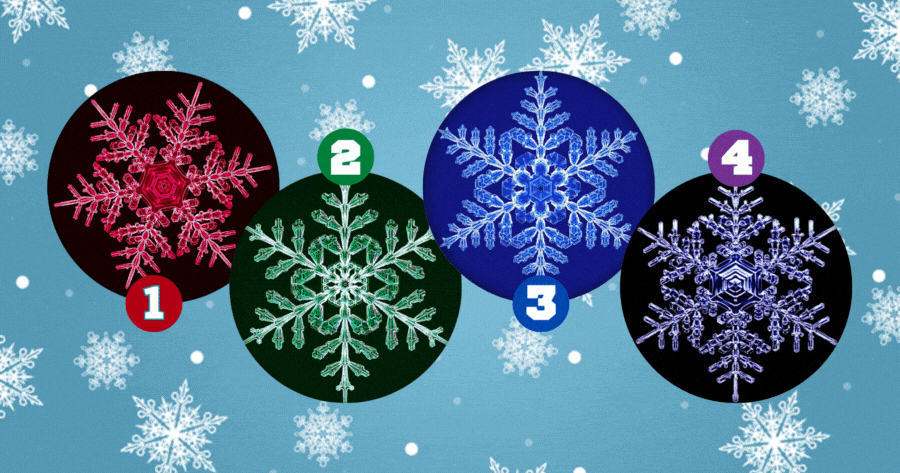 Escolha Um Floco De Neve Para Descobrir Algo Importante Sobre Voc&ecirc;!!