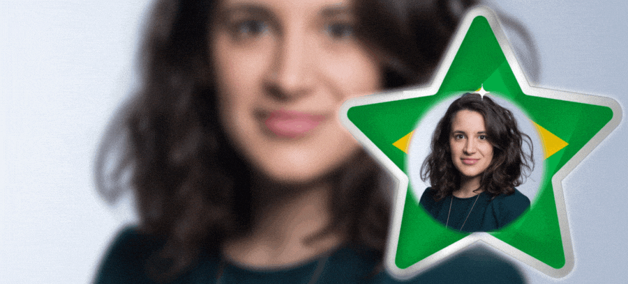 ⭐Blurred Background Effect | You Look Amazing In The Brazil Flag Star