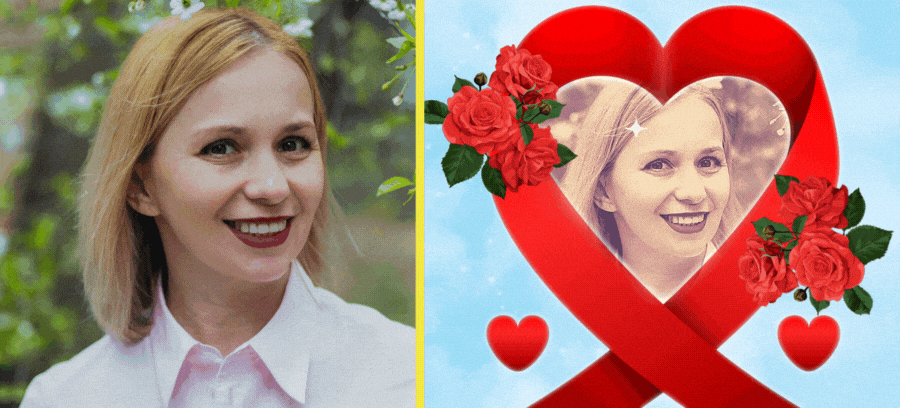 ❤️ World AIDS Day | Your Beautiful Vintage Photo In A Heart