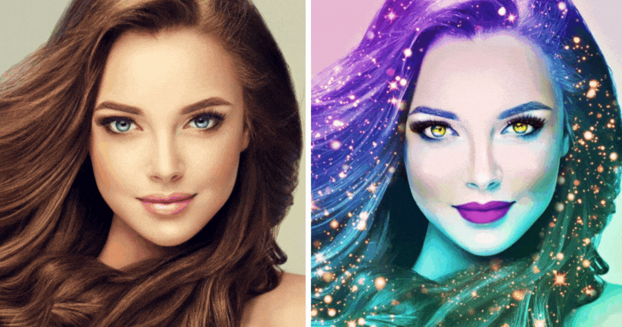 Filtro de maquiagem: crie seu visual brilhante de ano novo!