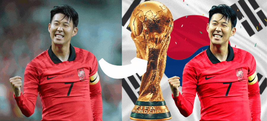 See Yourself On The Korean Flag Of FIFA World Cup Qatar 2022!