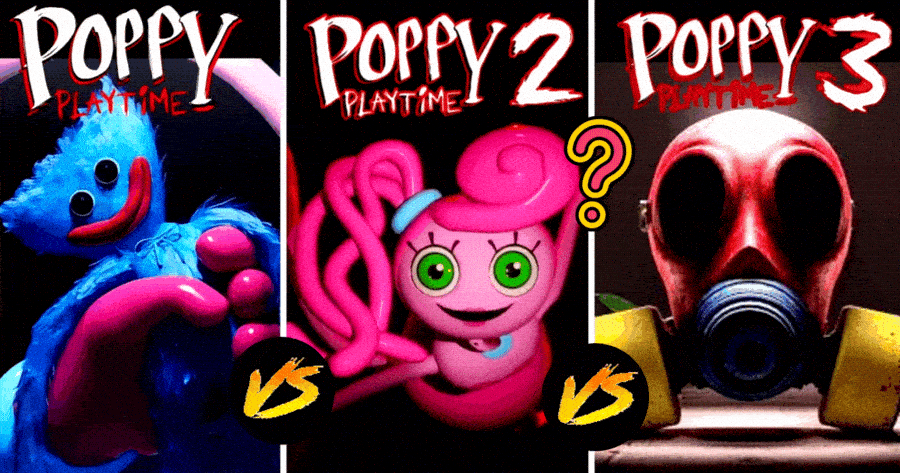 Only True Poppy Playtime Players Can Distinguish Between Chapter 1, 2 & 3 Gameplay Moments! Give It A Shot?