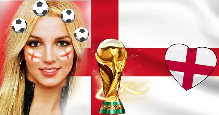 Add Your Photo To Support England Team|2022 Qatar FIFA Frame