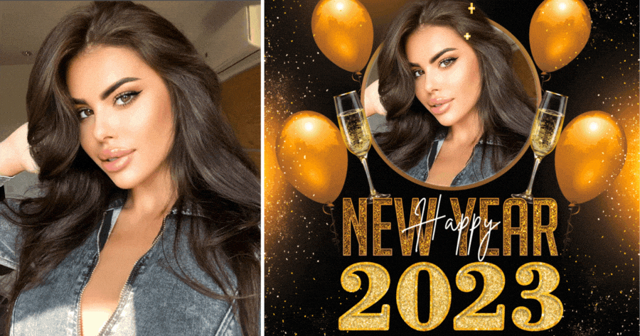 🎊 Como Voc&ecirc; Est&aacute; Linda Nesta Foto De Ano Novo!