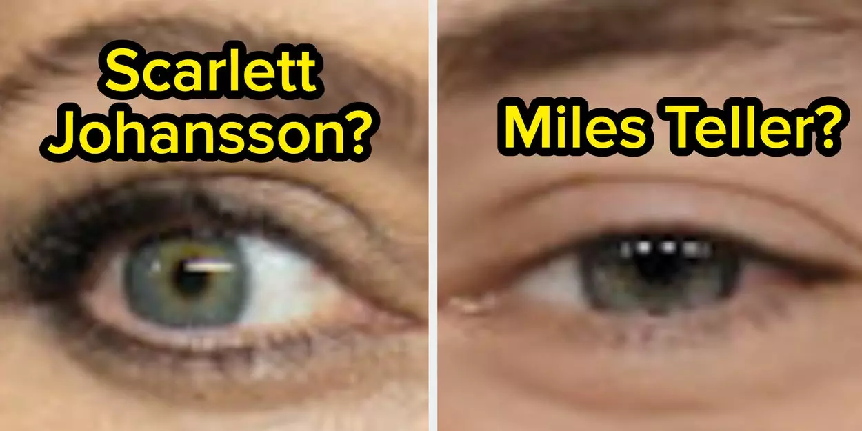 Can You Identify These Celebrities' Names From Just Their Eyes?