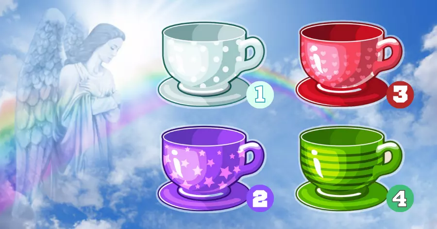 Choose One Cup To Read The Message Sent By Your Guardian Angel!