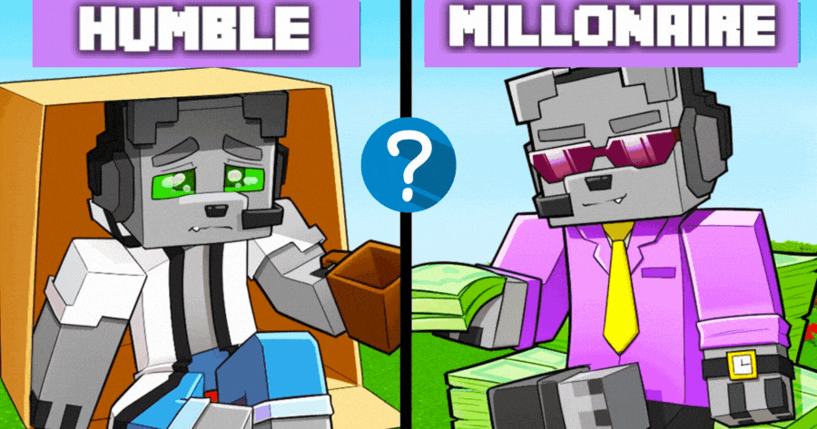 This Shocking Minecraft Quiz Will Reveal If You Are Humble Or Millionaire At Heart!
