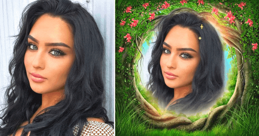 🍀 Fa&ccedil;a Sua Foto De Jardim M&aacute;gico!