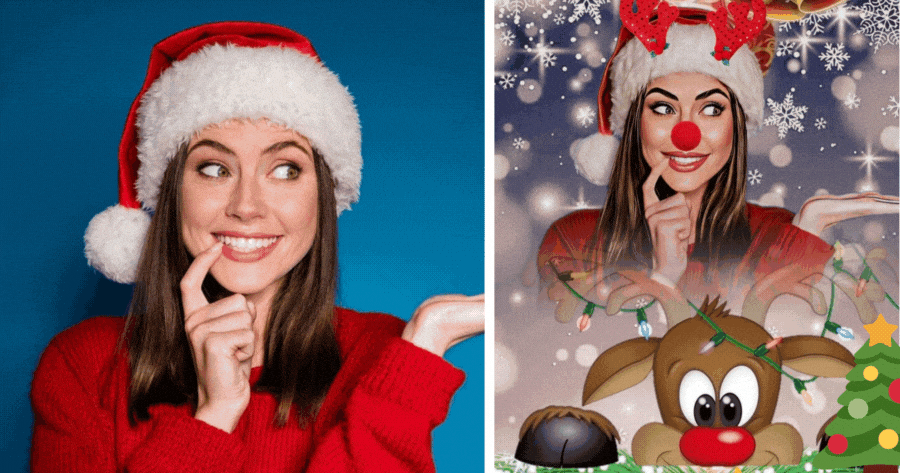 &Uacute;J kar&aacute;csonyi matric&aacute;k a szelfijeihez &ndash; Kattintson ide! 🎄