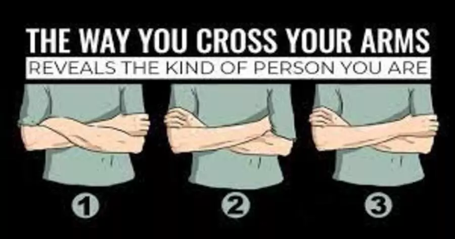 The Way You Cross Your Arms Reveals A Lot About You.