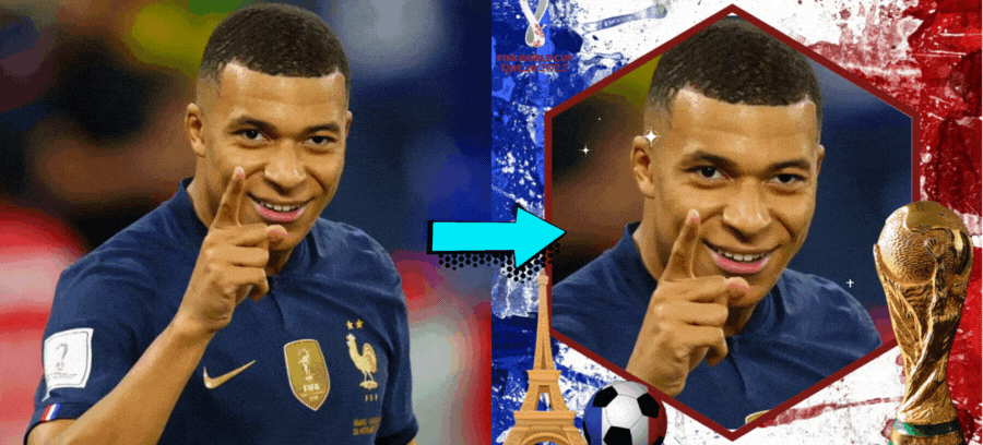 Create Your Avatar Supporting France As World Cup 2022 Champion 🏆
