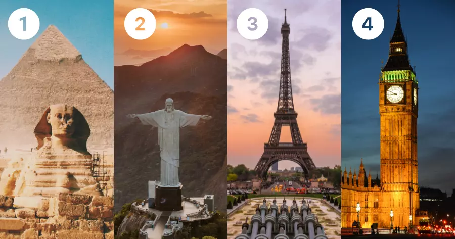 Select The Tourist Spots You Like The Most To Find Out Your 2023 Travel Destination